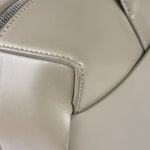 Bottega Veneta Olive Green Leather Intrecciato Arco Two-Way Bag