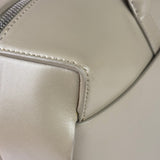 Bottega Veneta Olive Green Leather Intrecciato Arco Two-Way Bag