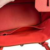 Hermes JPG Birkin 42 Bougainvillier Clemence Leather Handbag 2010