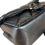 Coach Nappa Leather Black Tabby 18 Crossbody