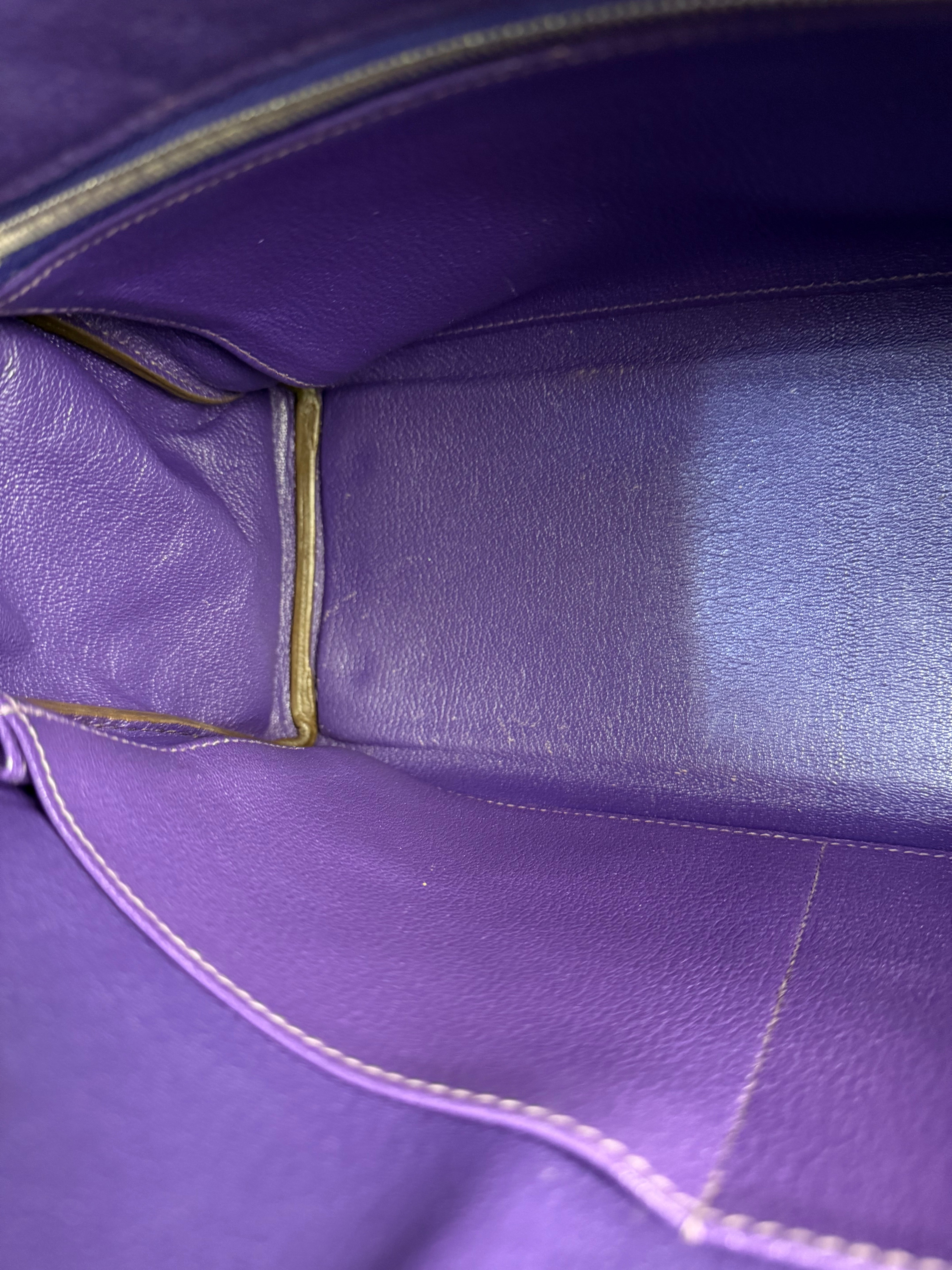 Hermes Togo Kelly II Retourne 32 Ultraviolet 2010