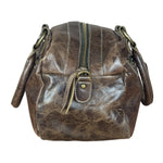 Balenciaga Vintage Brown Leather Moto Handbag