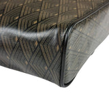 Metier Brown Leather Long Haul Toiletry Bag