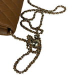 Chanel Brown Quilted Leather Wallet on Chain Shoulder Bag 2026