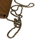 Chanel Brown Quilted Leather Wallet on Chain Shoulder Bag 2026