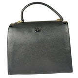 Dolce & Gabbana Black Patent Leather Borsa A Mano Two-Way Bag