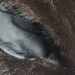 Moonbat Vintage Black Fox Fur Coat