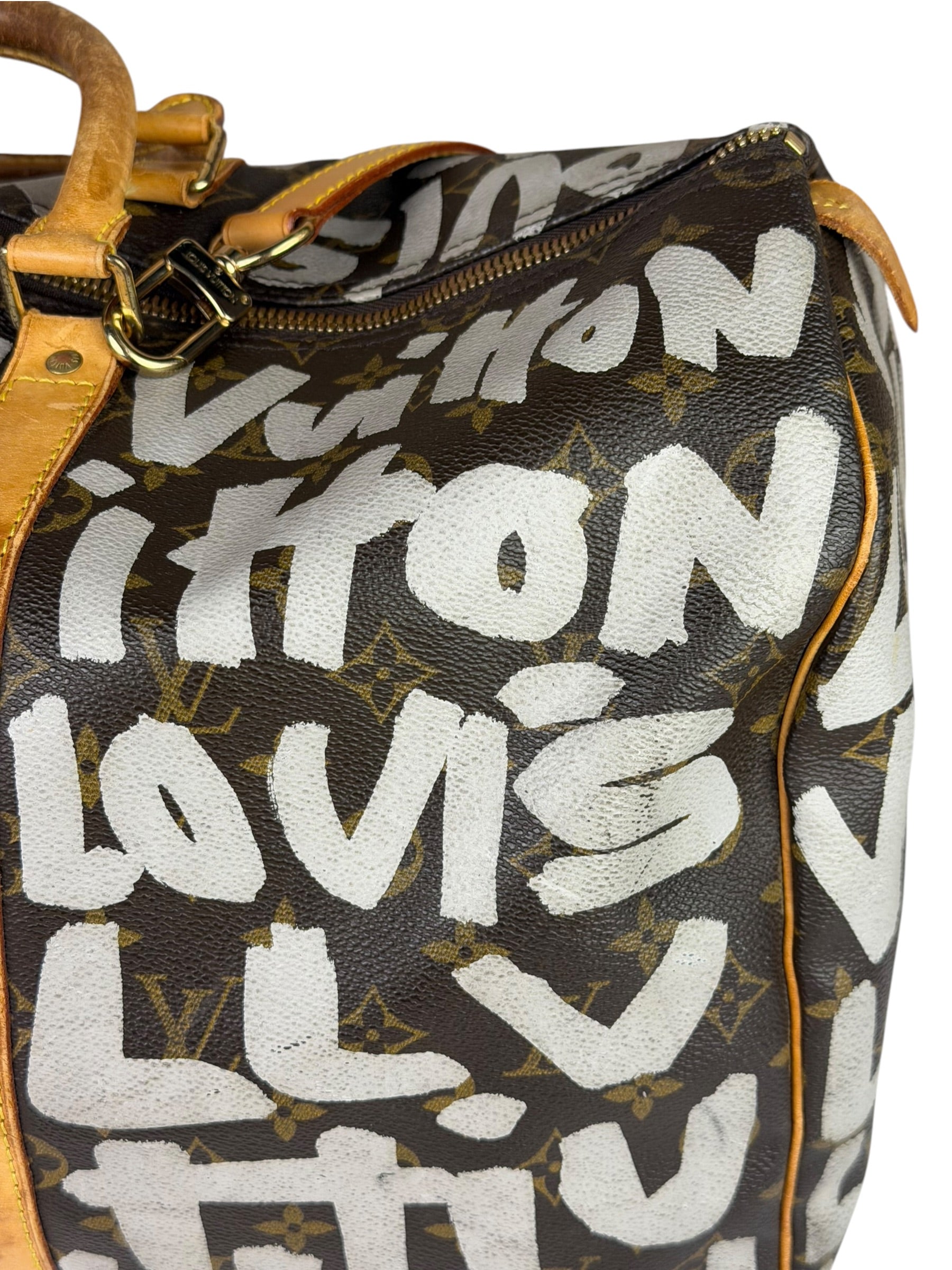 Louis Vuitton x Stephen Sprouse Monogram Graffiti Keepall 50
