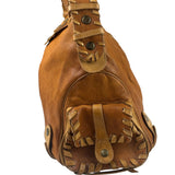 Chloe Tan Brown Leather Silverado Hobo Bag