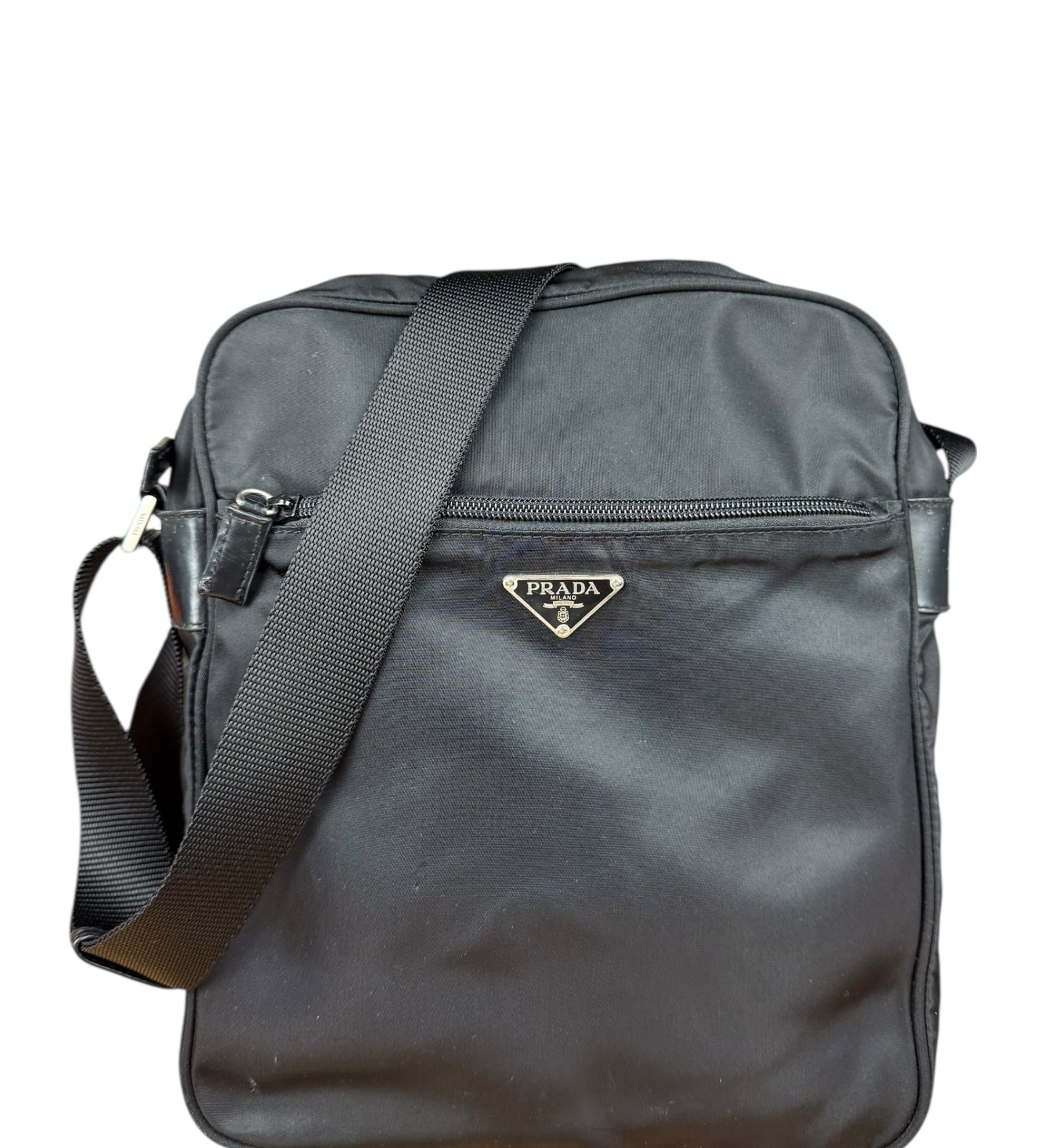 Prada Nylon Black Crossbody Bag