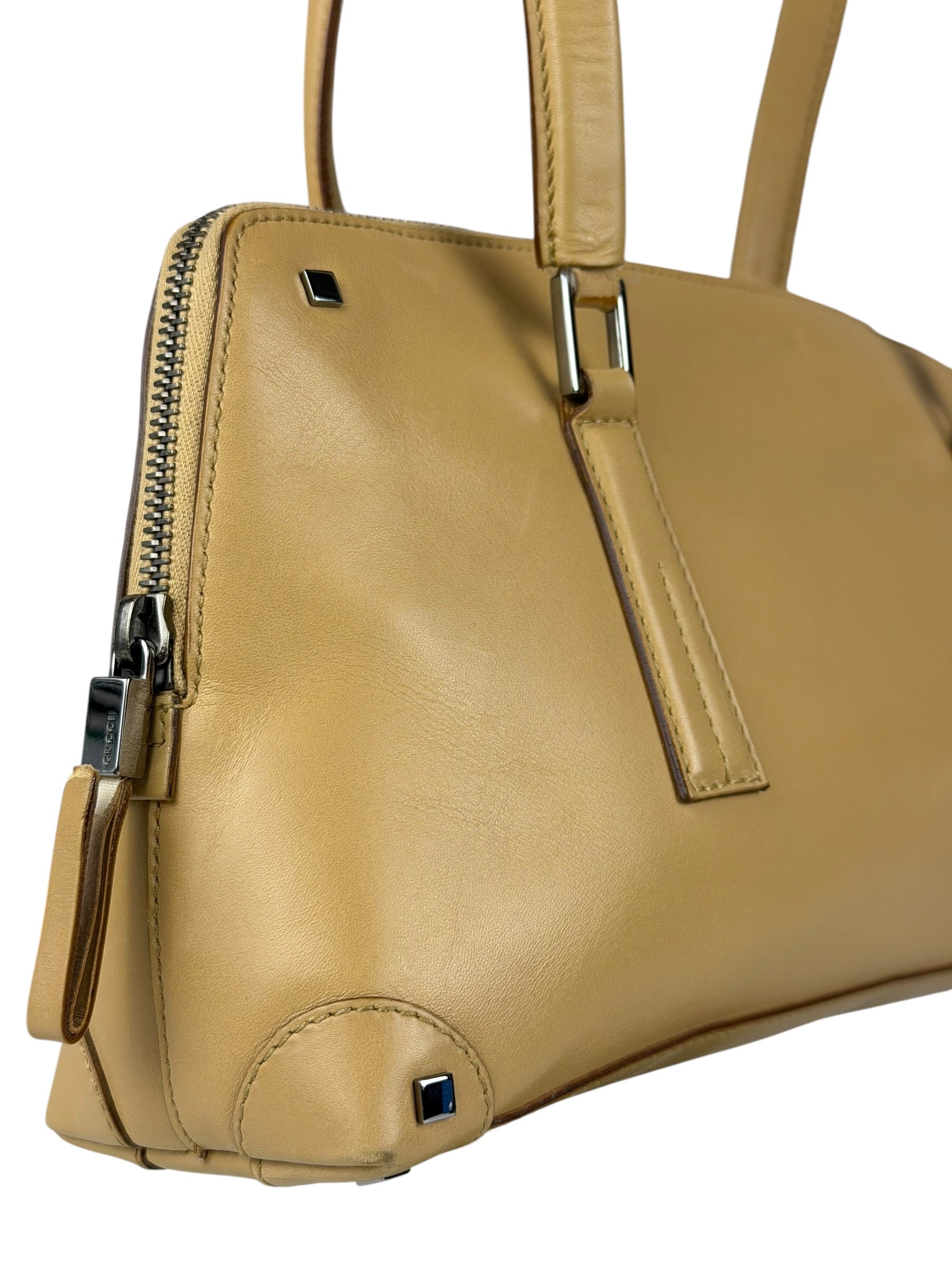 Gucci Vintage Leather Shoulder Bag