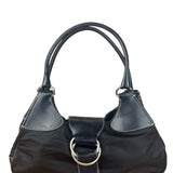 Prada Black Nylon Tessuto Shoulder Bag
