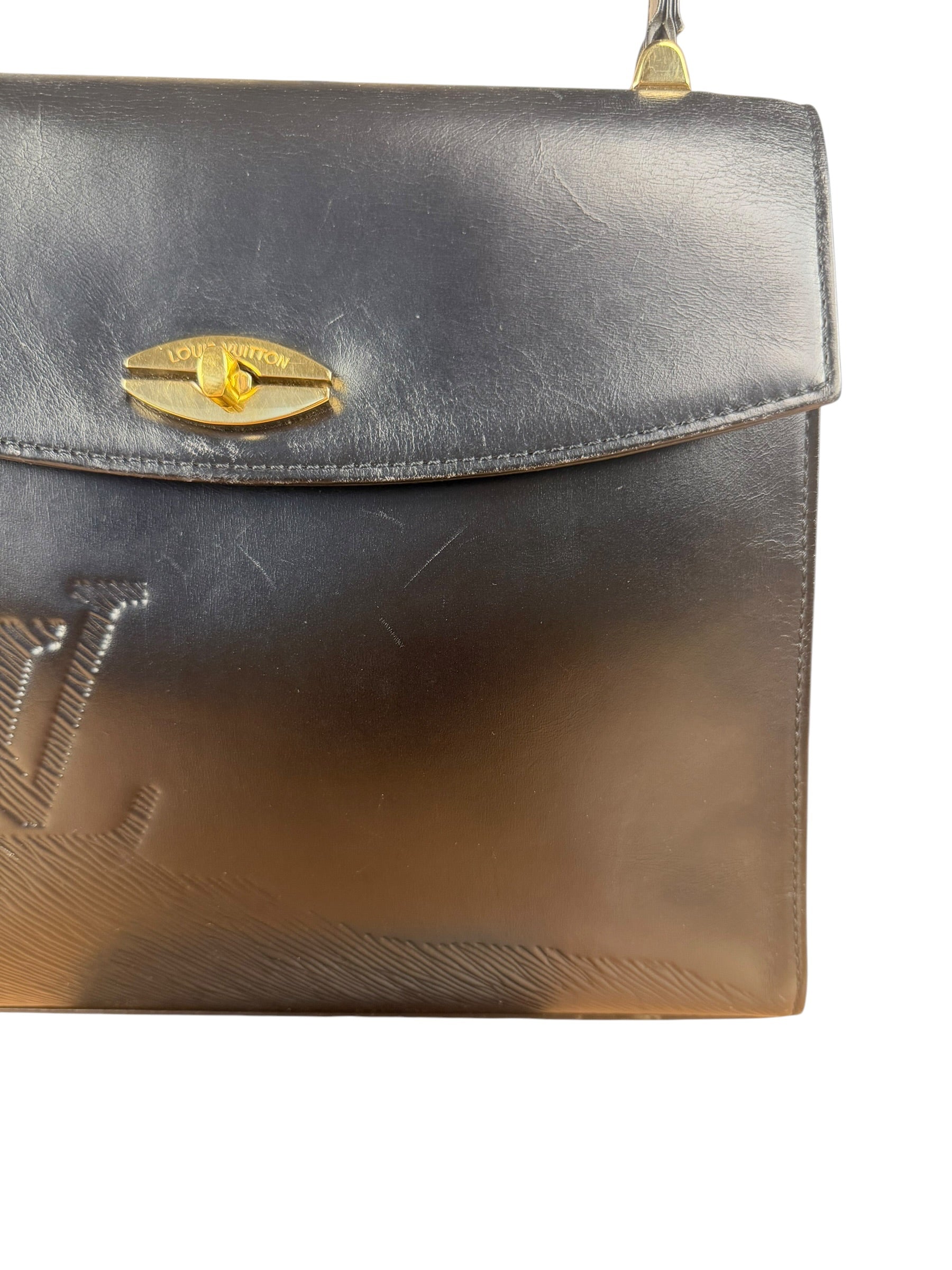 Louis Vuitton Black Epi Leather Opera Sparta Shoulder Bag