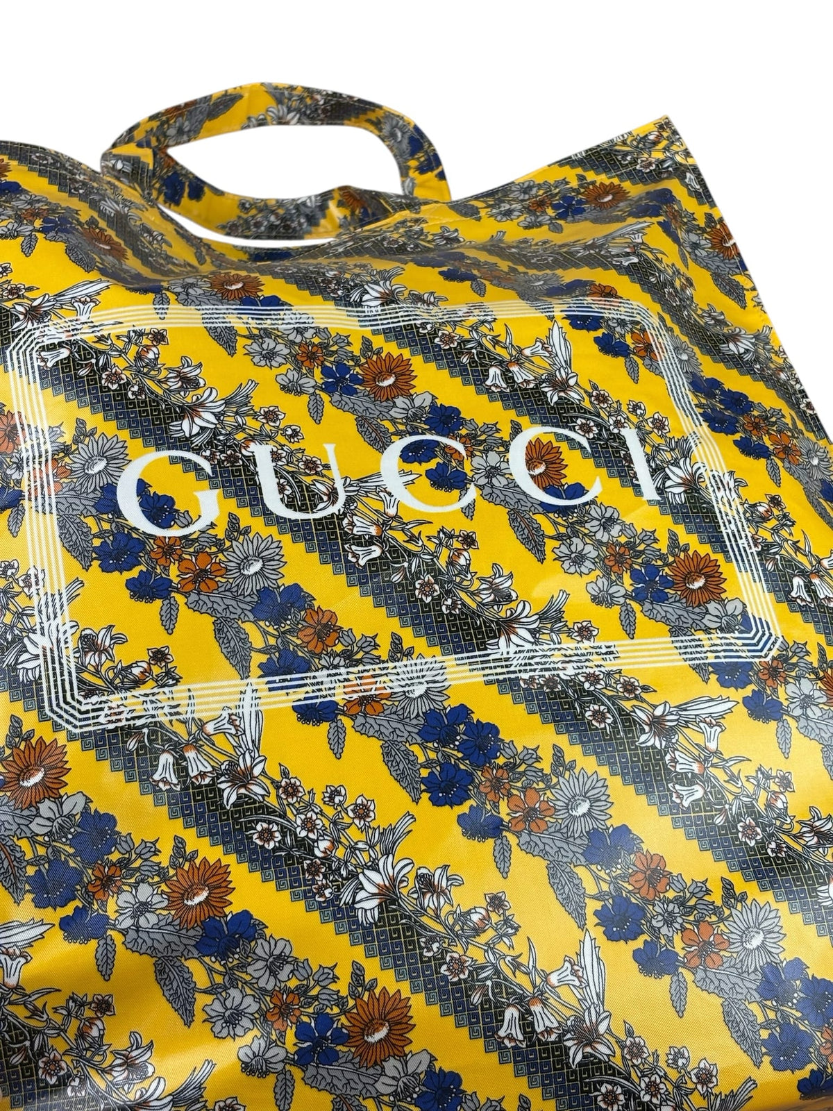 Gucci Colorblock Medium Floral Logo Tote