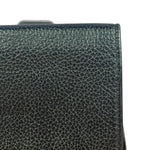 Balenciaga Black Leather Cash Mini Wallet