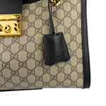 Gucci GG Supreme Padlock Medium Tote