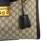 Gucci GG Supreme Padlock Medium Tote