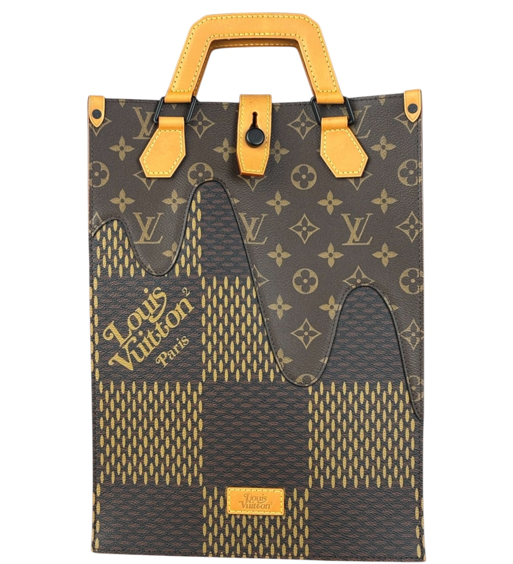 Louis Vuitton X NIGO Giant Damier Ebene Mini Tote