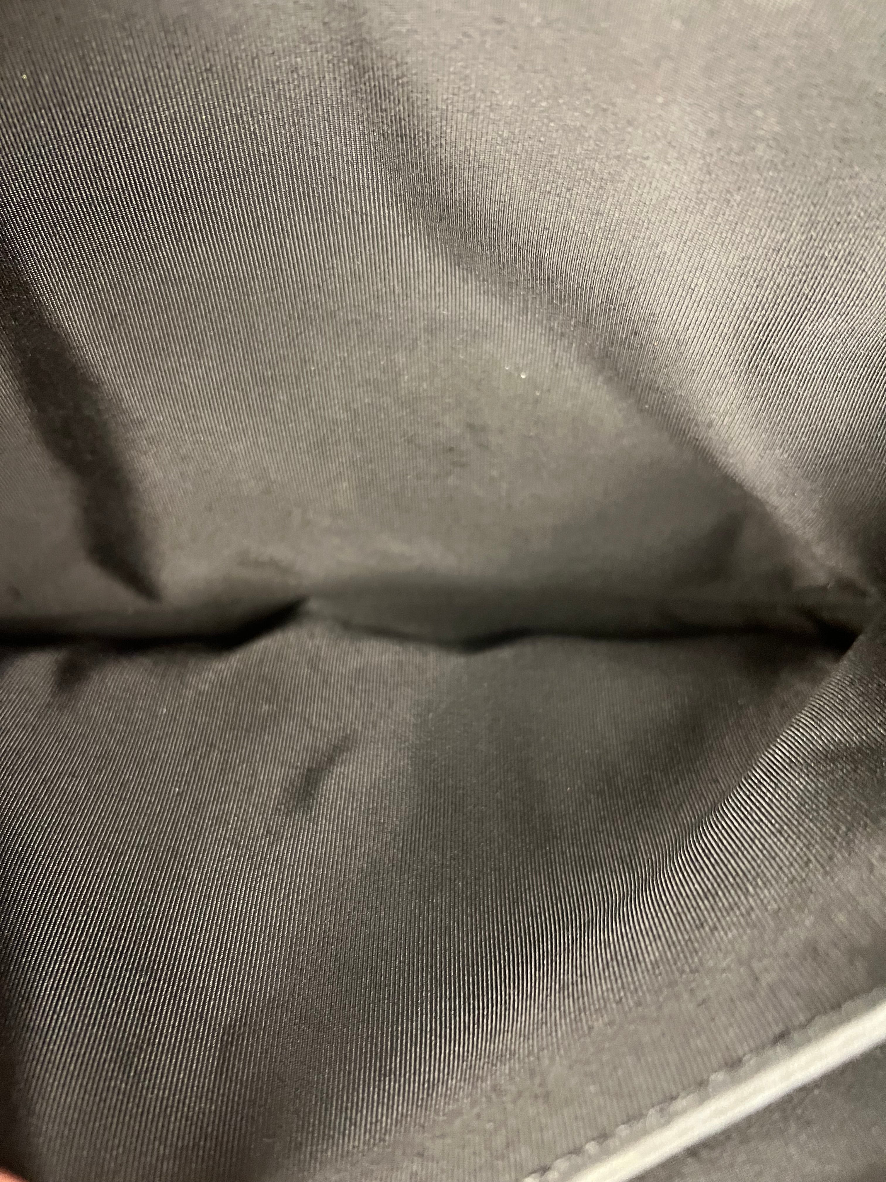 Chanel Quilted Two Tone Leather Flap Bag White