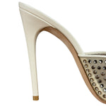 YSL Gippy Crystal Mesh Stilettos