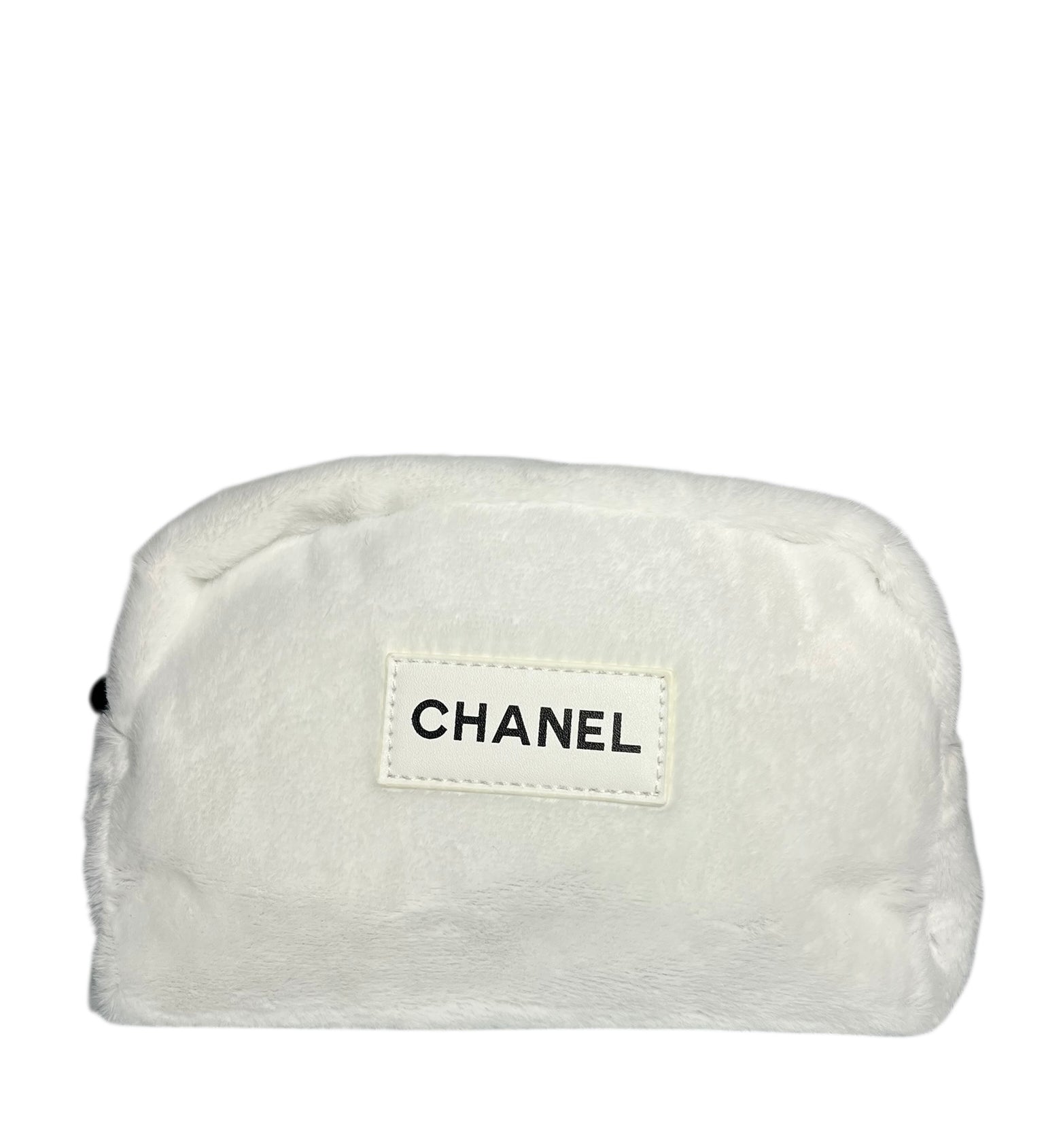 Chanel Beauty Soft White Cosmetic Pouch