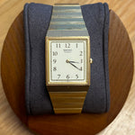 Seiko Quartz White Dial Gold Plated Band & Case