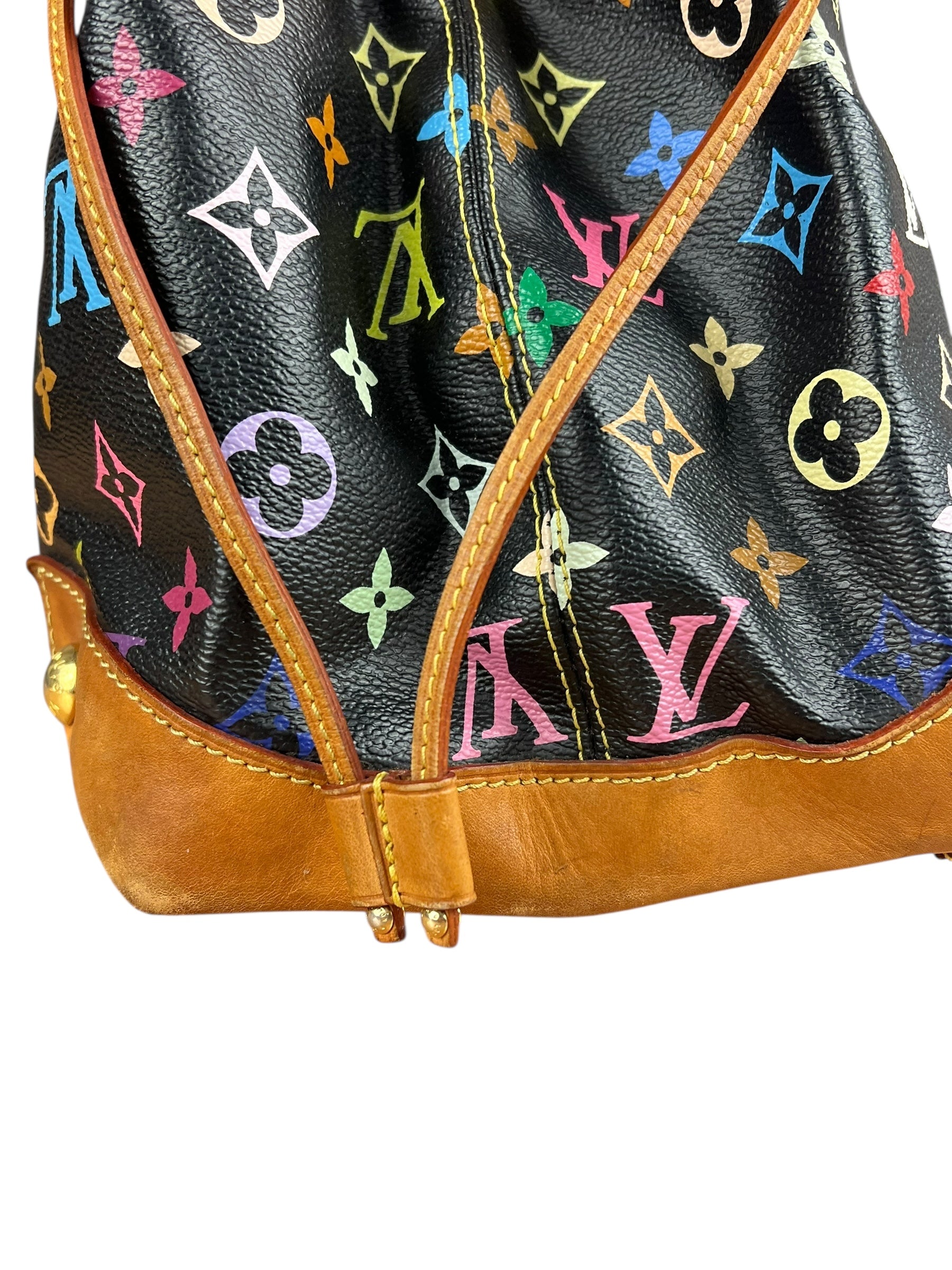 Louis Vuitton Black Murakami Ursula Handbag