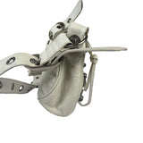 Balenciaga White Lambskin Le Cagole Shoulder Bag