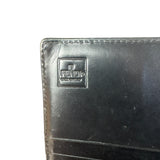 Fendi Vintage Black Zucca Print Long Wallet