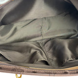 MCM Brown Nylon/Leather Visetos Monogram Shoulder/Tote Bag