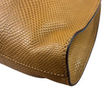 Gucci Vintage Tan Lizard Skin Hobo Bag