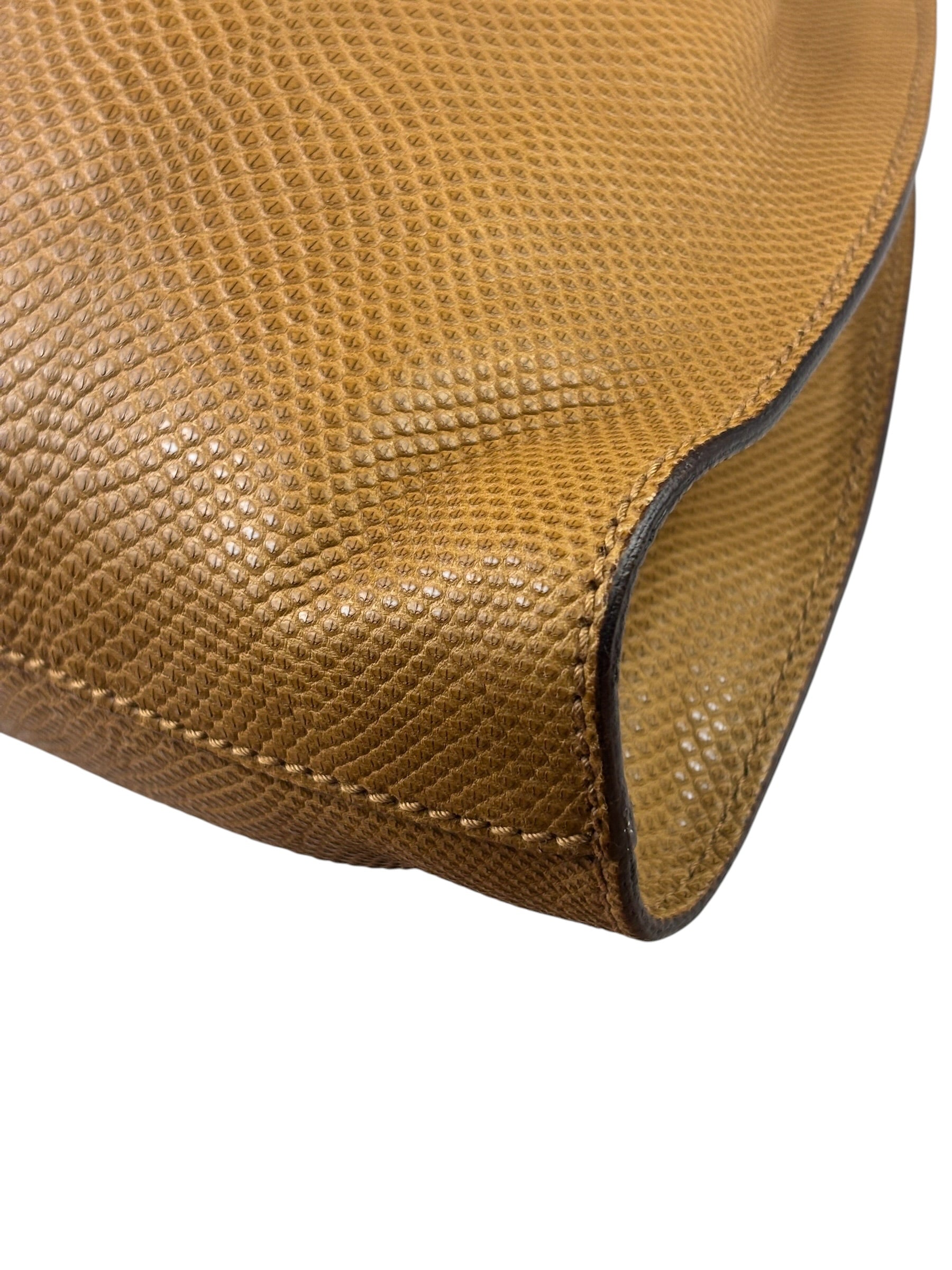 Gucci Vintage Tan Lizard Skin Hobo Bag