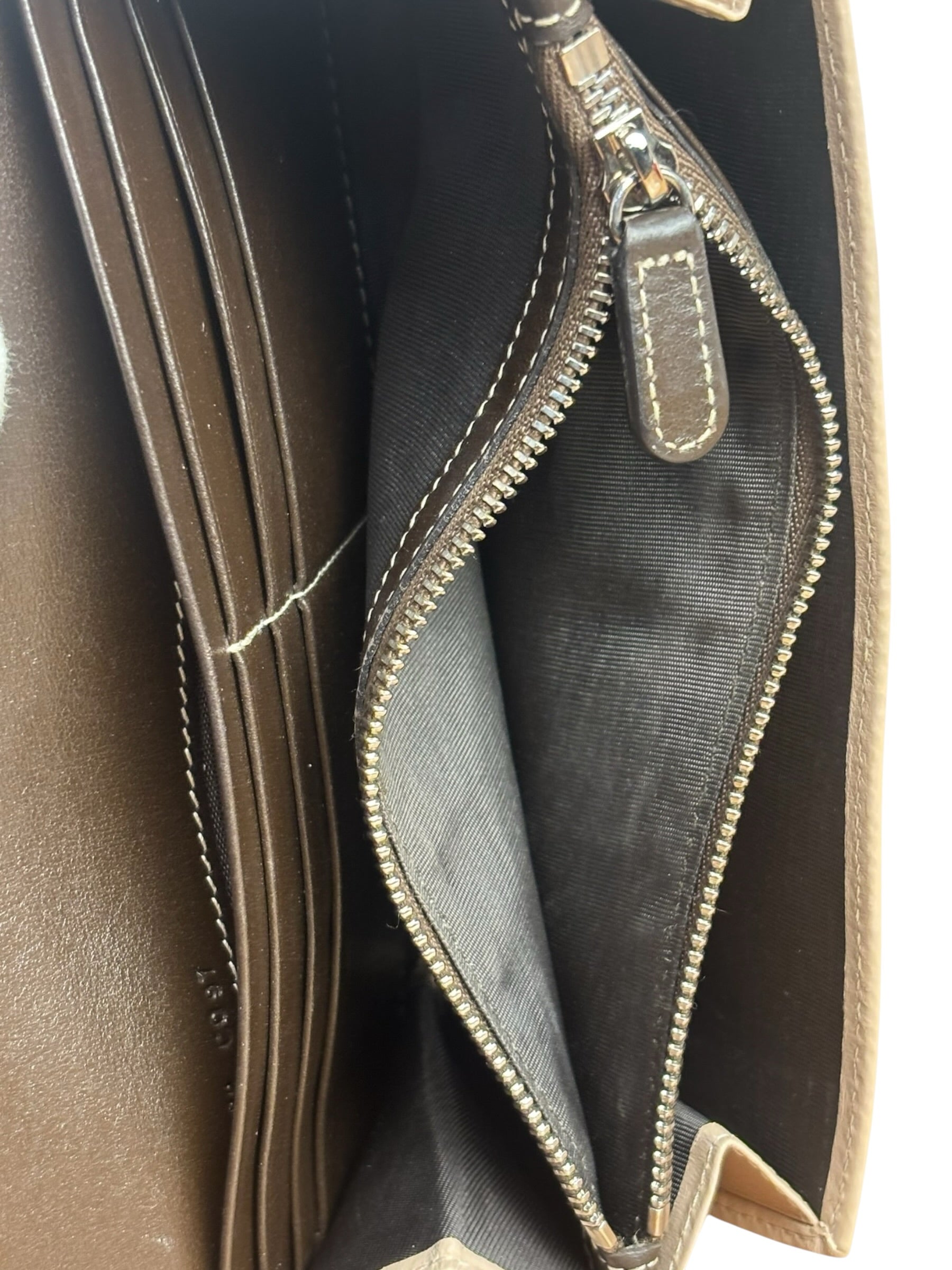 Fendi Vintage Zucca Canvas Compact Wallet
