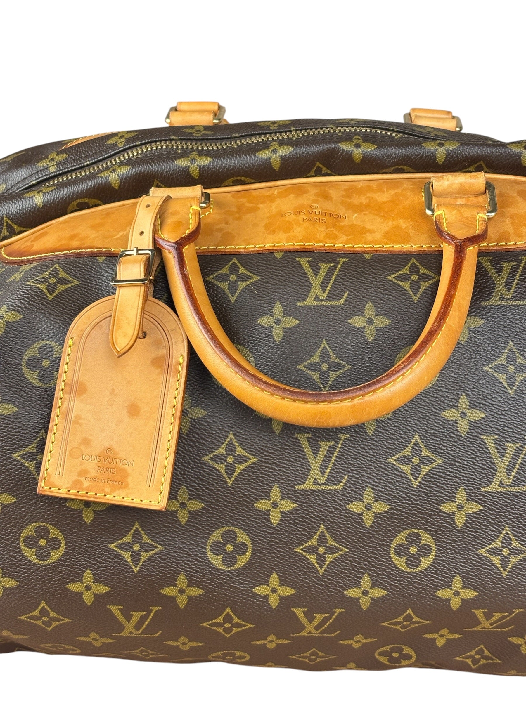 Louis Vuitton Monogram Alize Two Pouch Travel Bag