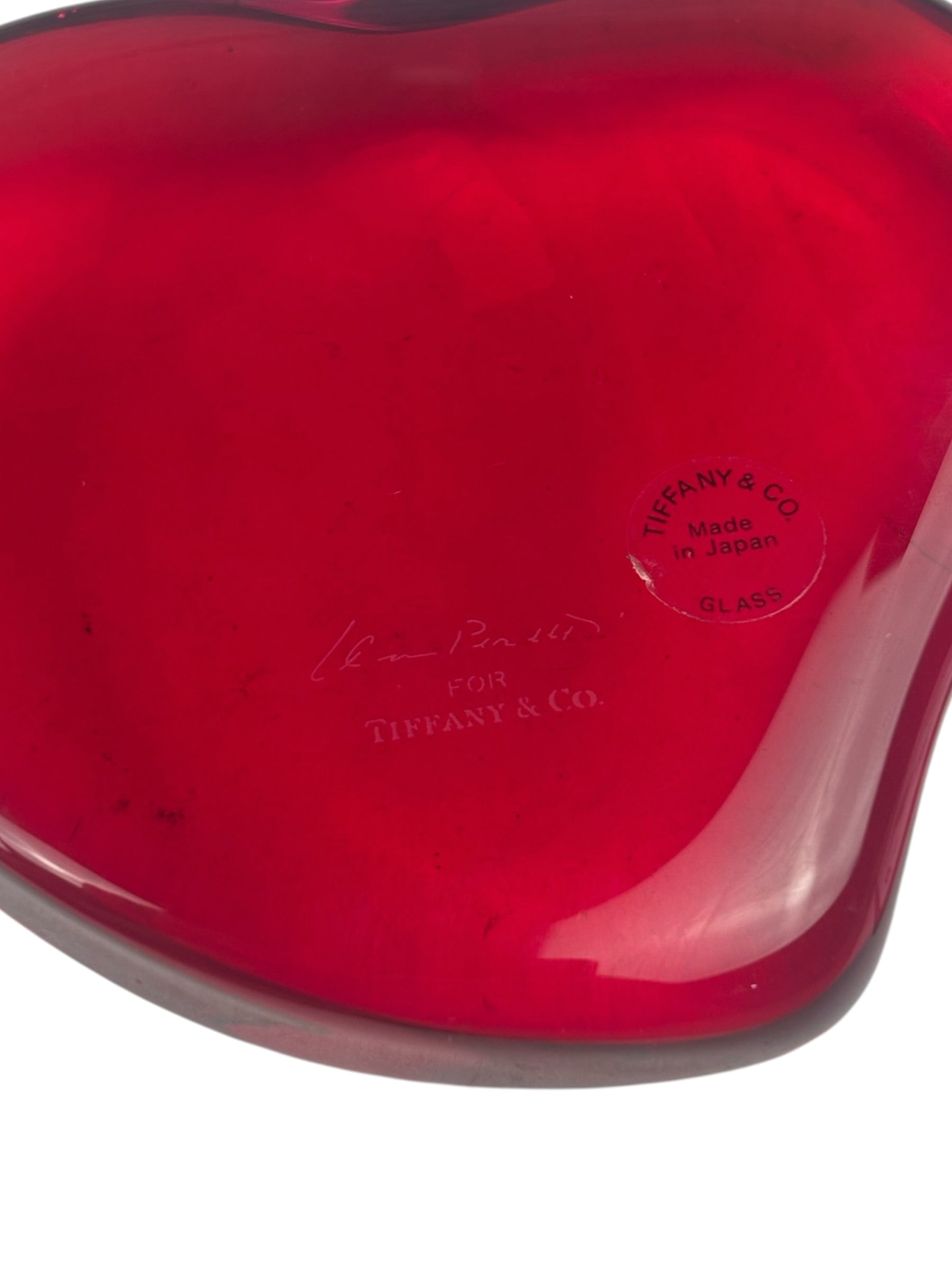 Tiffany & Co Elsa Peretti Heart Paperweight