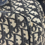 Christian Dior Vintage Black Trotter Boston Bag