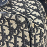 Christian Dior Vintage Black Trotter Boston Bag