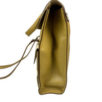 Bottega Veneta Vintage Textured Canvas Flap Shoulder Bag