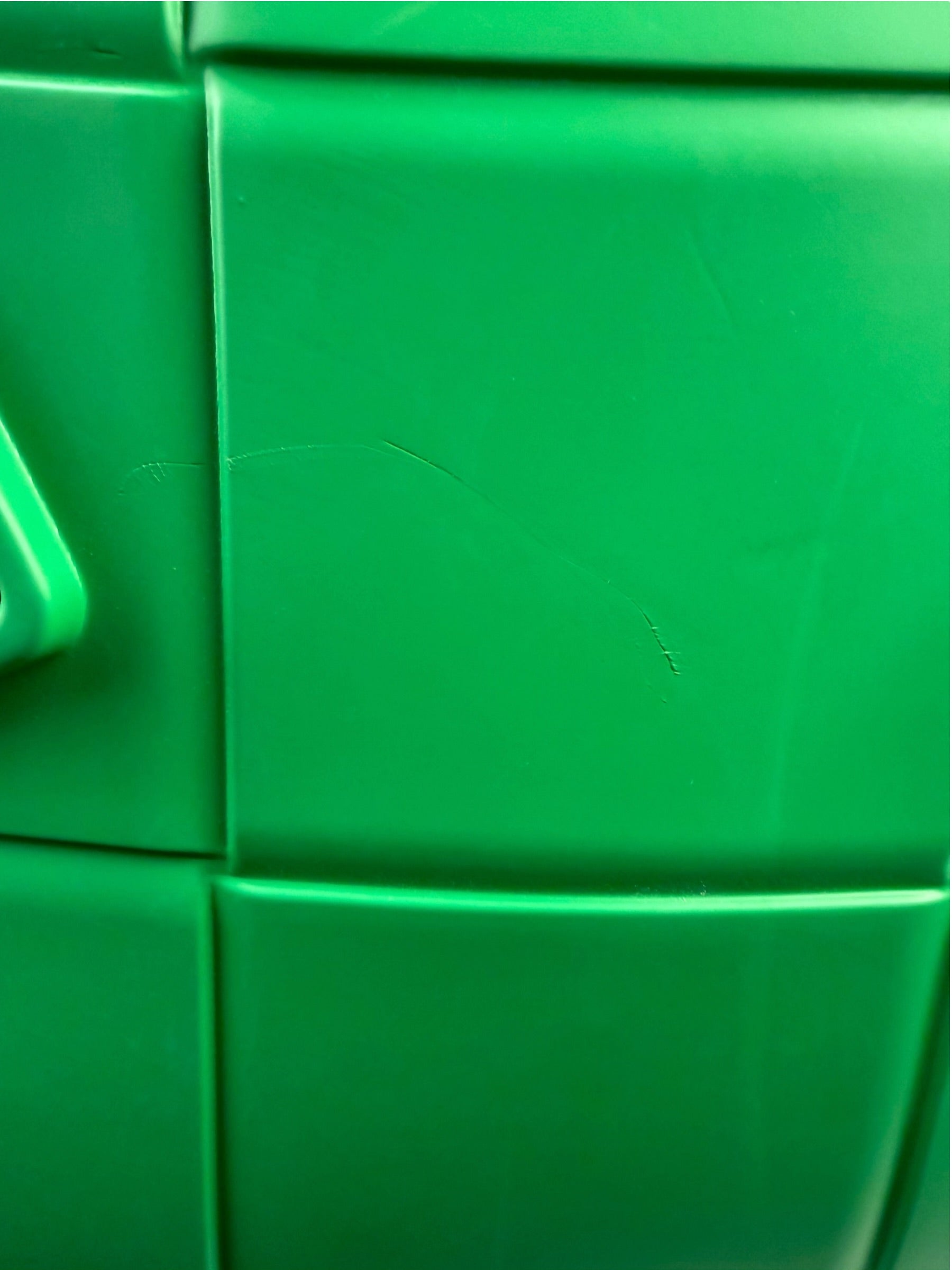 Bottega Veneta Green Acro Large Rubber Tote
