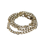Yves Saint Laurent Black Leather Chyc Y Clutch Replacement Chain