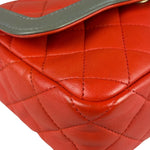 Chanel Two Tone Lambskin Mini Day Flap