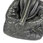 Chanel Black Caviar Quilted Coco Cocoon Bowler Bag 2009