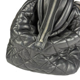 Chanel Black Caviar Quilted Coco Cocoon Bowler Bag 2009