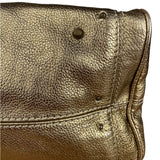 Chloé Vintage Gold Metallic Paddington Bag