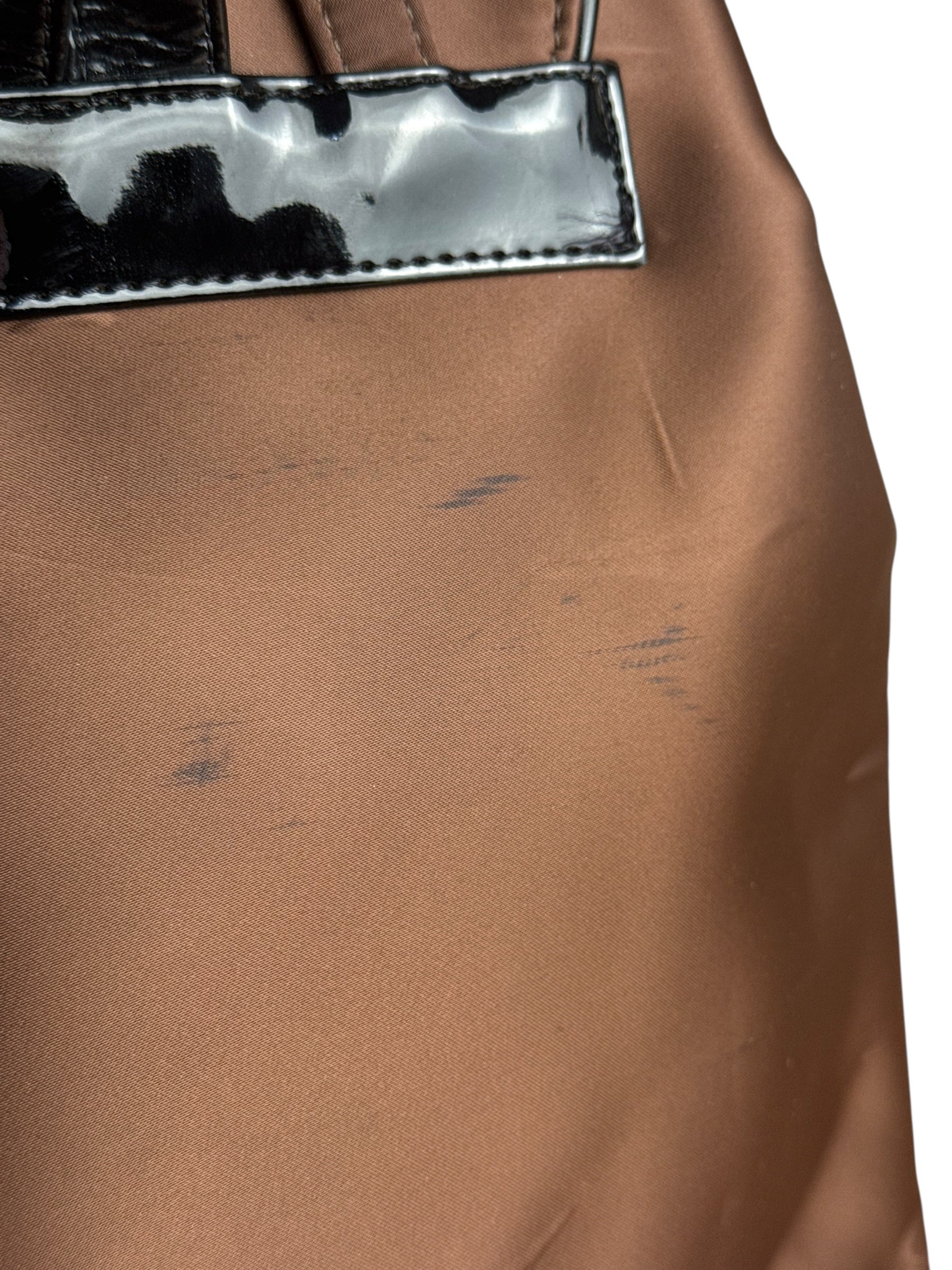 Balenciaga Vintage Brown Nylon Mini Backpack