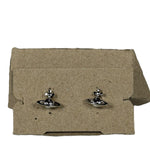 Vivienne Westwood Mini Bas Relief Silver Earrings