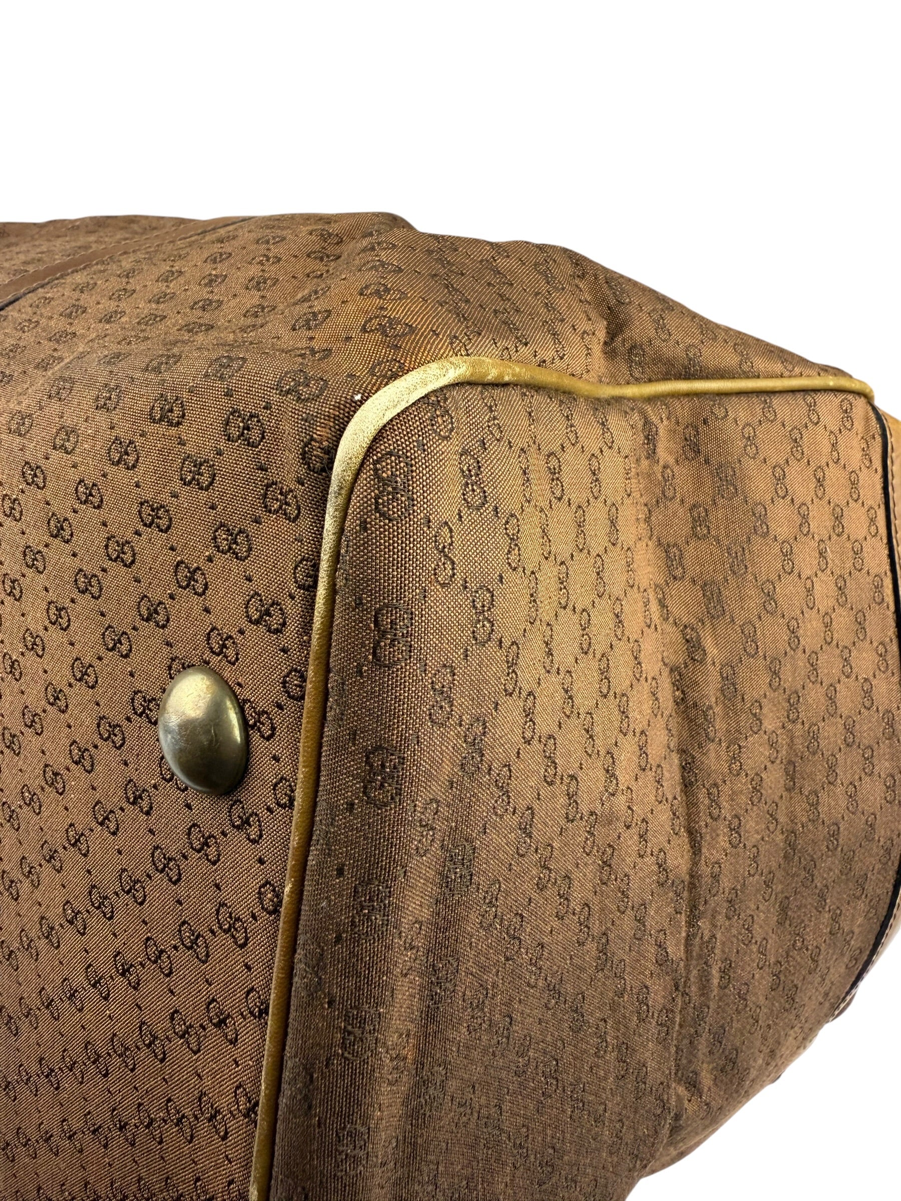 Gucci Vintage Micro GG Travel Bag