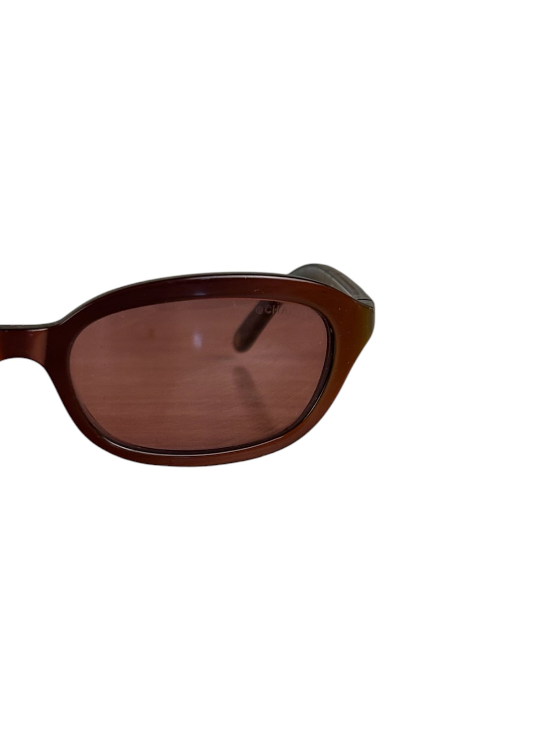 Chanel Vintage Purple Frame Sunglasses