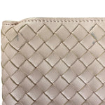 Bottega Veneta Intreccio Leather Wallet Light Pink