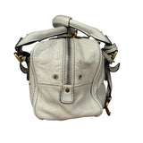 Chloé Ivory Leather Mini Paddington Handbag